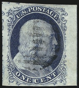 Sale 998, Lot 89, Plate One Late Imprint and Centerline Copies