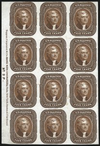 Sale 1007, Lot 2027, Essays and Proofs - 1845 thru 1851 Issues