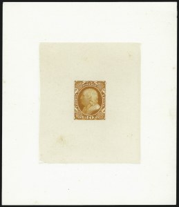 Sale 1007, Lot 2031, Essays and Proofs - 1845 thru 1851 Issues