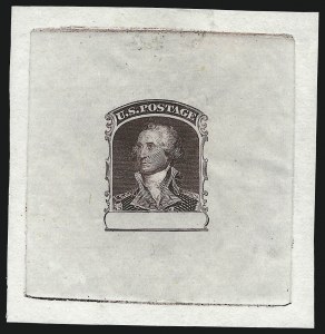 Sale 1007, Lot 2038, Essays and Proofs - 1861 Issue thru Banknotes