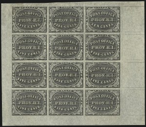 Sale 1007, Lot 2066, Postmasters Provisionals (Scott 9X1-10X2)