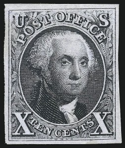 Sale 1007, Lot 2097, 1875 Reproduction of 1847 Issue (Scott 3-4)