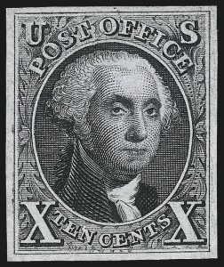 Sale 1007, Lot 2098, 1875 Reproduction of 1847 Issue (Scott 3-4)