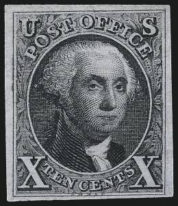 Sale 1007, Lot 2099, 1875 Reproduction of 1847 Issue (Scott 3-4)