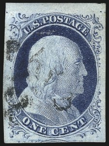 Sale Number 1007, Lot Number 2104, 1c-10c 1851-56 Issue (Scott 7-16)