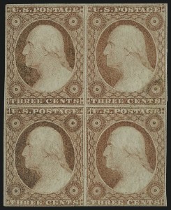 Sale 1007, Lot 2108, 1c-10c 1851-56 Issue (Scott 7-16)