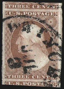Sale Number 1007, Lot Number 2109, 1c-10c 1851-56 Issue (Scott 7-16)