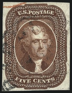 Sale 1007, Lot 2112, 1c-10c 1851-56 Issue (Scott 7-16)