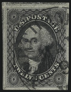 Sale Number 1007, Lot Number 2126, 12c 1851-56 Issue (Scott 17)