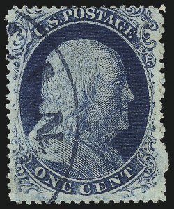 Sale 1007, Lot 2143, 1c 1857-60 Issue (Scott 19b-24)