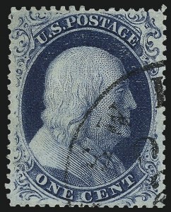 Sale 1007, Lot 2148, 1c 1857-60 Issue (Scott 19b-24)