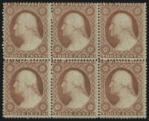 Sale 1007, Lot 2153, 3c-12c 1857-60 Issue (Scott 25-36)