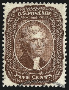 Sale 1007, Lot 2157, 3c-12c 1857-60 Issue (Scott 25-36)