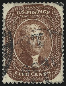 Sale 1007, Lot 2159, 3c-12c 1857-60 Issue (Scott 25-36)