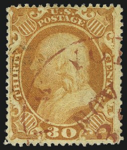 Sale 1007, Lot 2176, 24c-90c 1857-60 Issue (Scott 37-39)