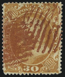 Sale 1007, Lot 2182, 24c-90c 1857-60 Issue (Scott 37-39)