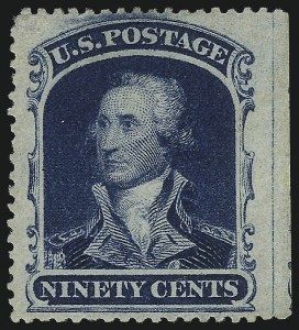 Sale 1007, Lot 2185, 24c-90c 1857-60 Issue (Scott 37-39)