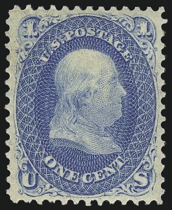 Sale 1007, Lot 2192, 1861-66 Issue (Scott 56-68)