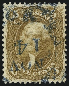 Sale 1007, Lot 2202, 1861-66 Issue (Scott 56-68)