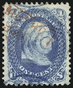 Sale 1007, Lot 2231, 1867-68 Grilled Issue (Scott 79-96)