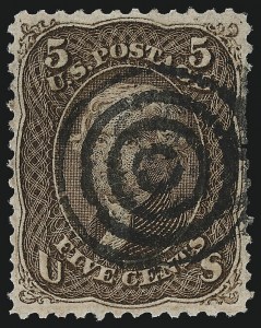 Sale 1007, Lot 2240, 1867-68 Grilled Issue (Scott 79-96)