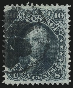 Sale 1007, Lot 2242, 1867-68 Grilled Issue (Scott 79-96)