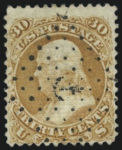 Sale 1007, Lot 2248, 1867-68 Grilled Issue (Scott 97-101)