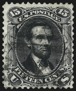 Sale 1007, Lot 2256, 1875 Re-Issue of 1861-66 Issue (Scott 102-108)
