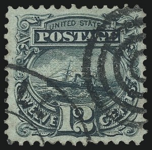 Sale 1007, Lot 2285, 1c-12c 1869 Pictorial Issue (Scott 112-117)