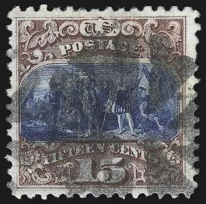 Sale 1007, Lot 2291, 15c-90c 1869 Pictorial Issue (Scott 118-121a)