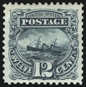 Sale 1007, Lot 2306, 1875 Re-Issue of 1869 Pictorial Issue (Scott 123-133a)