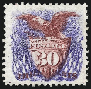 Sale 1007, Lot 2318, 1875 Re-Issue of 1869 Pictorial Issue (Scott 123-133a)