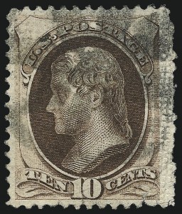 Sale 1007, Lot 2330, 1870-71 National Bank Note Co. Grilled Issue (Scott 134-144)