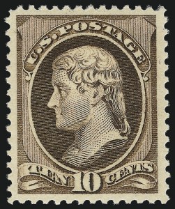 Sale 1007, Lot 2368, 1881-87 American Bank Note Co. Issues (Scott 206-218)