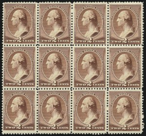 Sale 1007, Lot 2370, 1881-87 American Bank Note Co. Issues (Scott 206-218)