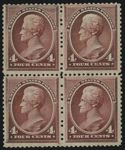 Sale 1007, Lot 2380, 1881-87 American Bank Note Co. Issues (Scott 206-218)