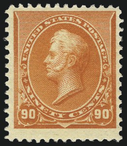 Sale 1007, Lot 2398, 1890-93 Issue (Scott 219D-229)