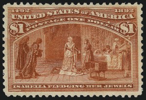 Sale Number 1007, Lot Number 2437, 1893 Columbian Issue (50c thru $1.00, Scott 240-241)