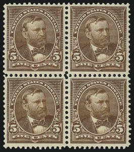 Sale 1007, Lot 2511, 1895 Watermarked Bureau Issue (Scott 268-284)