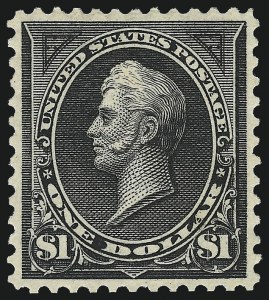 Sale 1007, Lot 2518, 1895 Watermarked Bureau Issue (Scott 268-284)