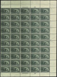 Sale 1007, Lot 2533, 1898 Trans-Mississippi Issue (1c thru 10c, Scott 285-290)