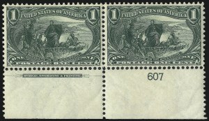 Sale 1007, Lot 2537, 1898 Trans-Mississippi Issue (1c thru 10c, Scott 285-290)