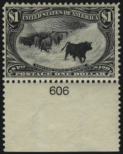 Sale 1007, Lot 2559, 1898 Trans-Mississippi Issue (50c thru $2.00, Scott 291-293)