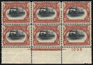 Sale 1007, Lot 2578, 1901 Pan-American Issue (Scott 294-299)