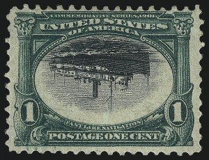 Sale 1007, Lot 2589, 1901 Pan-American Issue Inverts (Scott 294a, 296a-S)