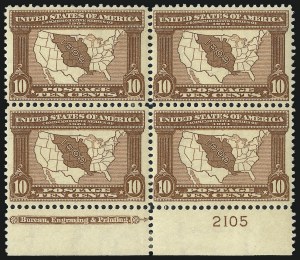 Sale 1007, Lot 2628, 1904 Louisiana Purchase, Jamestown Issues (Scott 323-330)