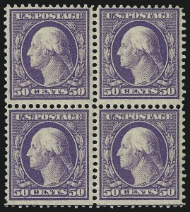 Sale 1007, Lot 2642, 1908-10 Washington-Franklin Issues (Scott 331-358)