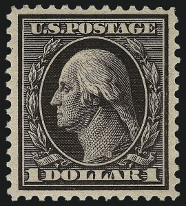 Sale 1007, Lot 2643, 1908-10 Washington-Franklin Issues (Scott 331-358)