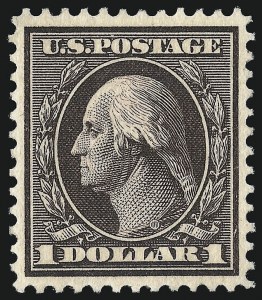 Sale 1007, Lot 2644, 1908-10 Washington-Franklin Issues (Scott 331-358)