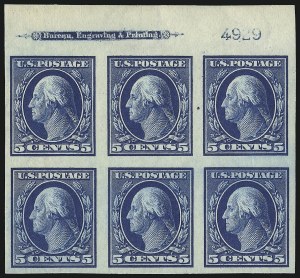 Sale 1007, Lot 2645, 1908-10 Washington-Franklin Issues (Scott 331-358)